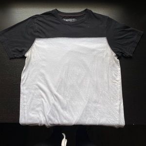 Broken Threads T Shirt (Black/White)